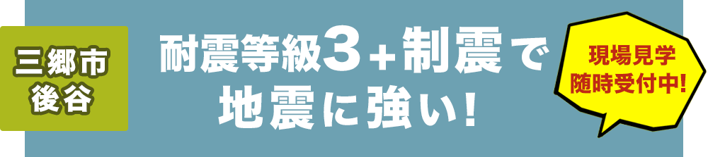 三郷市後谷 trettio現地見学会随時受付中