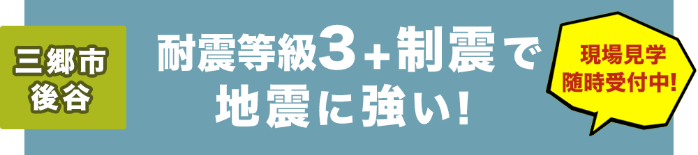 三郷市後谷　trettio現地見学会随時受付中